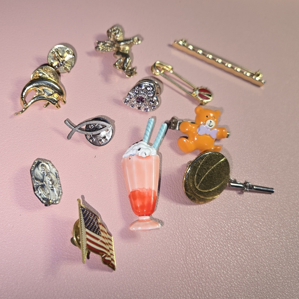 Mini Pin 12pc Bundle Lot